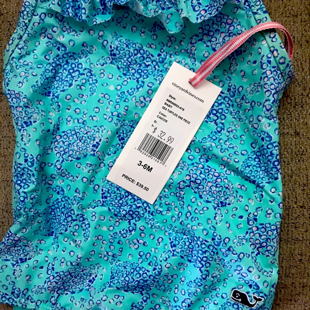 3-6 mo vineyard vines 1piece adorable